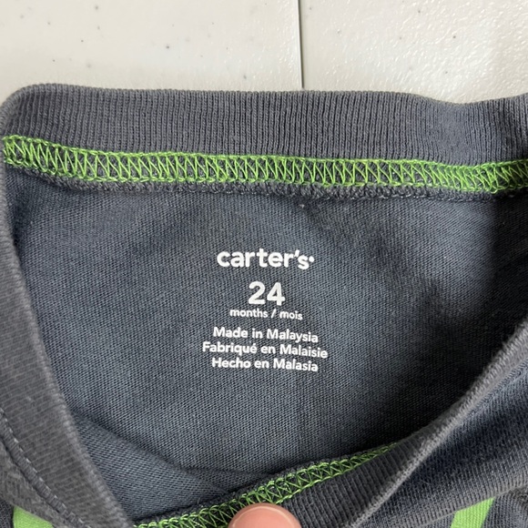 Carter’s Toddler Long Sleeve Shirt 24M - Picture 2 of 2